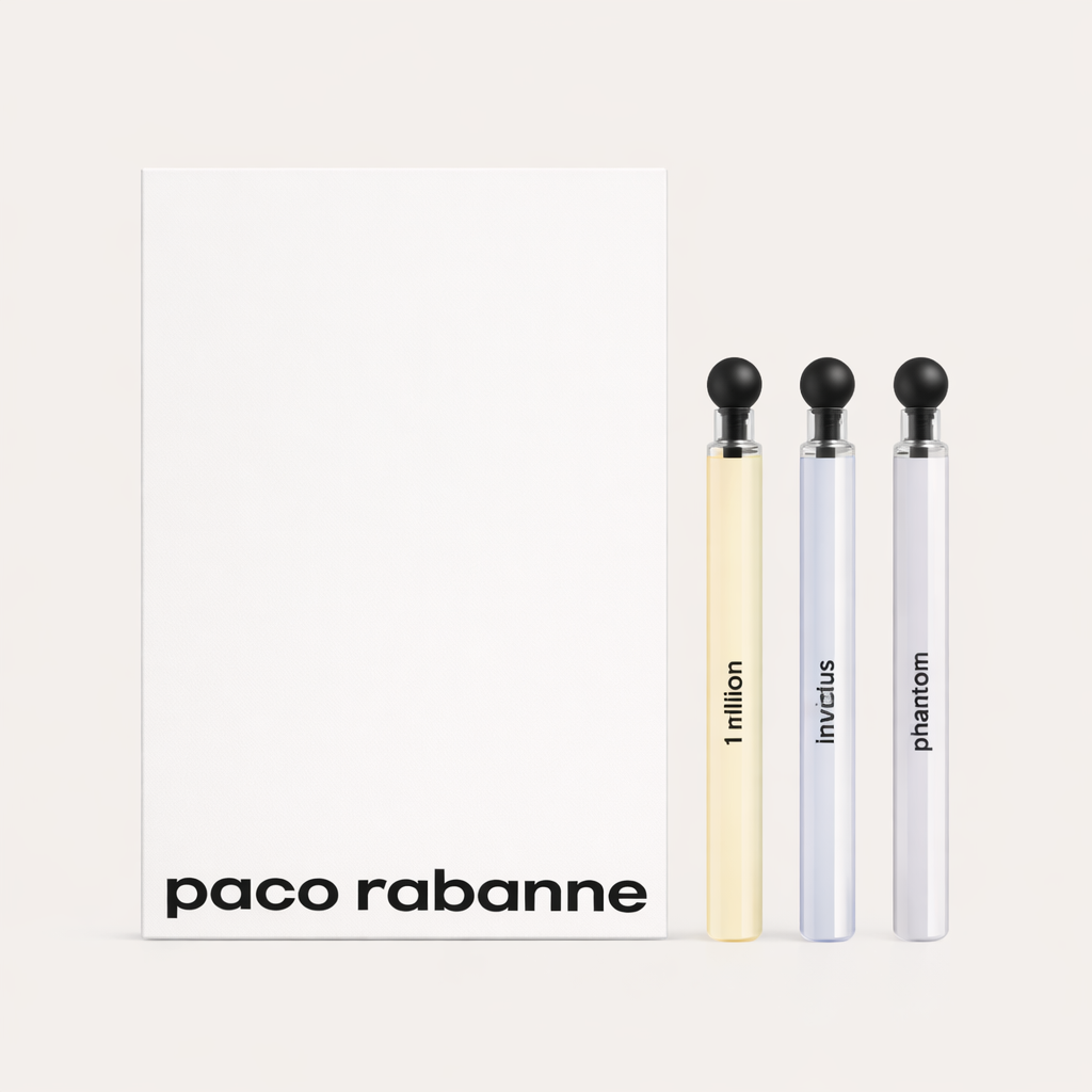 Paco Rabanne Miniature Set EDT 3x4ml For Men (1 Million+ Invictus+ Phantom)